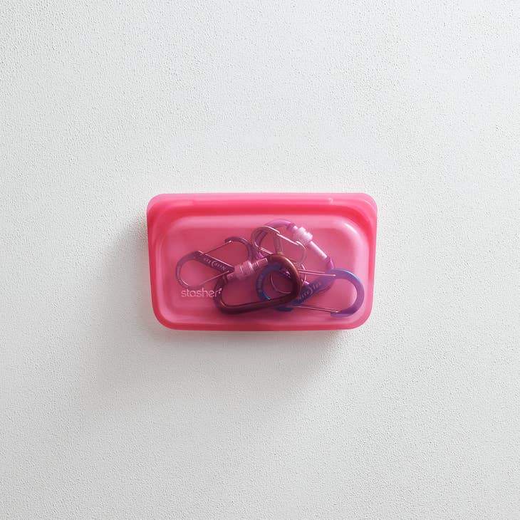 Stasher Snack Bag - Raspberry