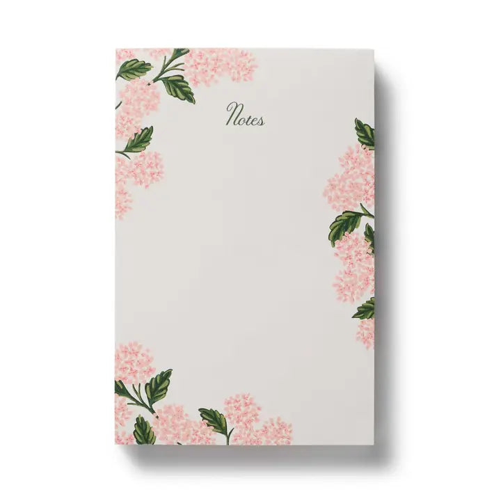 Rifle Paper Co Notepad - Pink Hydrangea