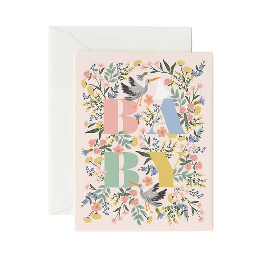 Rifle Paper Co Card - Mayfair Baby