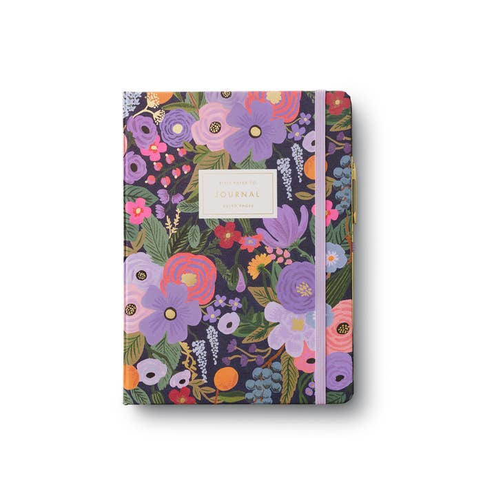 Rifle Paper Co Journal with Pen - Garden Party Violet