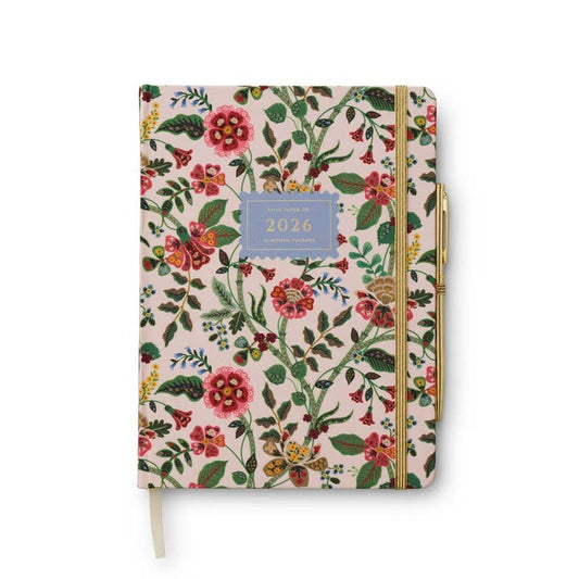 Rifle Paper Co 2026 12-Month Hardcover Planner With Pen - Gracie