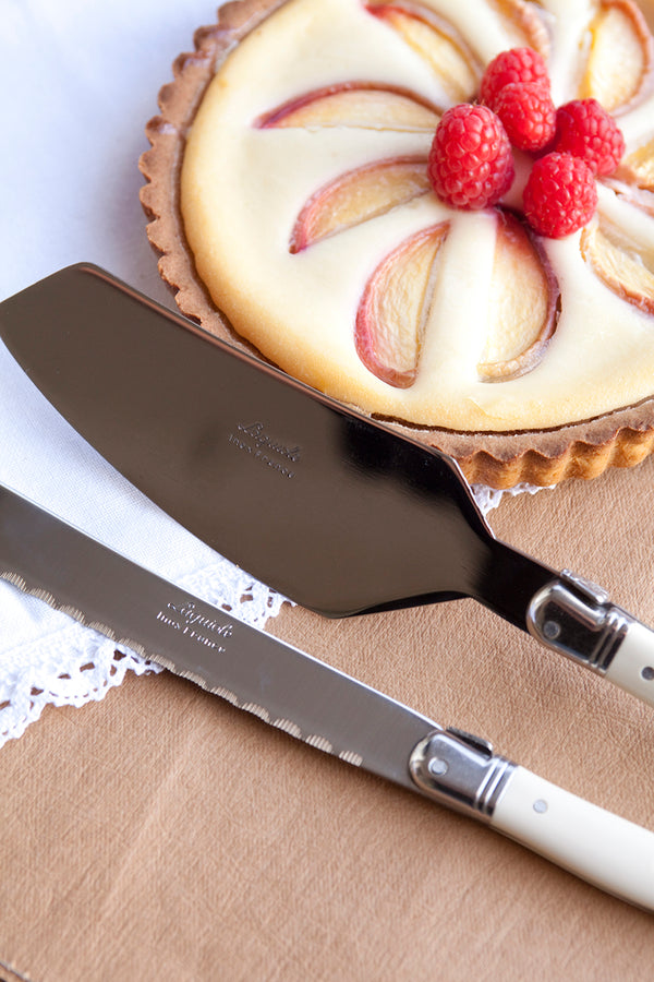 Laguiole Cake Set - Ivory