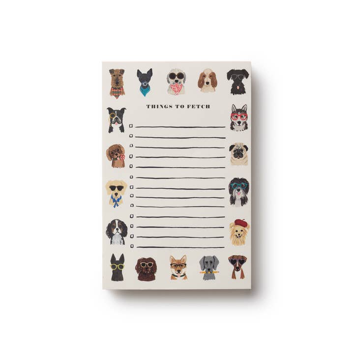 Rifle Paper Co Notepad - Dog Days