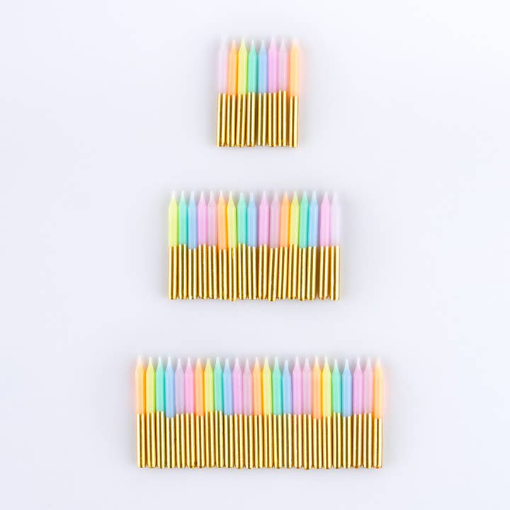 Pastel Mini Candles