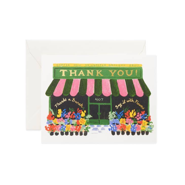 Rifle Paper Co Card - Flower Shop Thank You