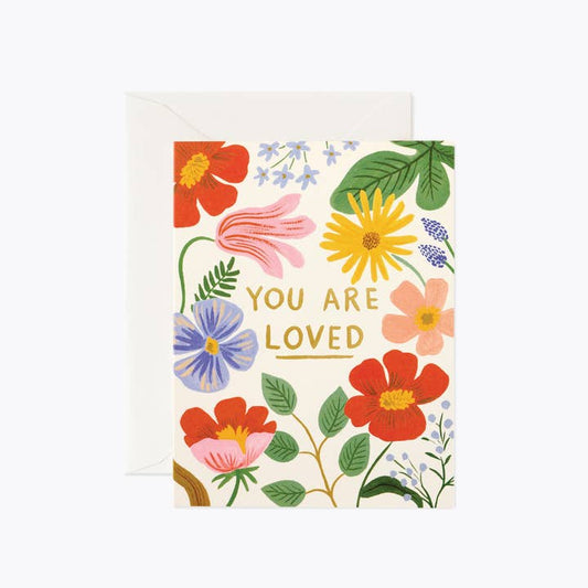 Rifle Paper Co Card - You Are Loved