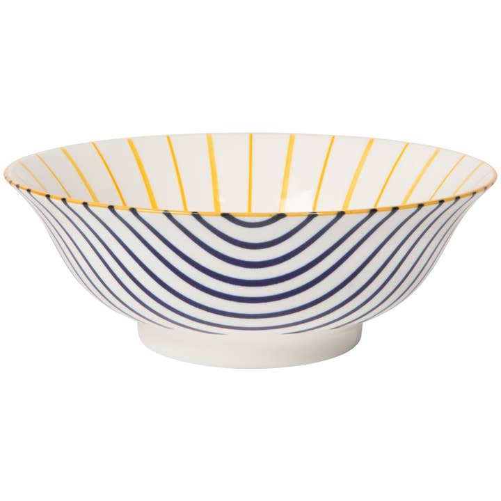 Stamped Serving Bowl - Sunburst