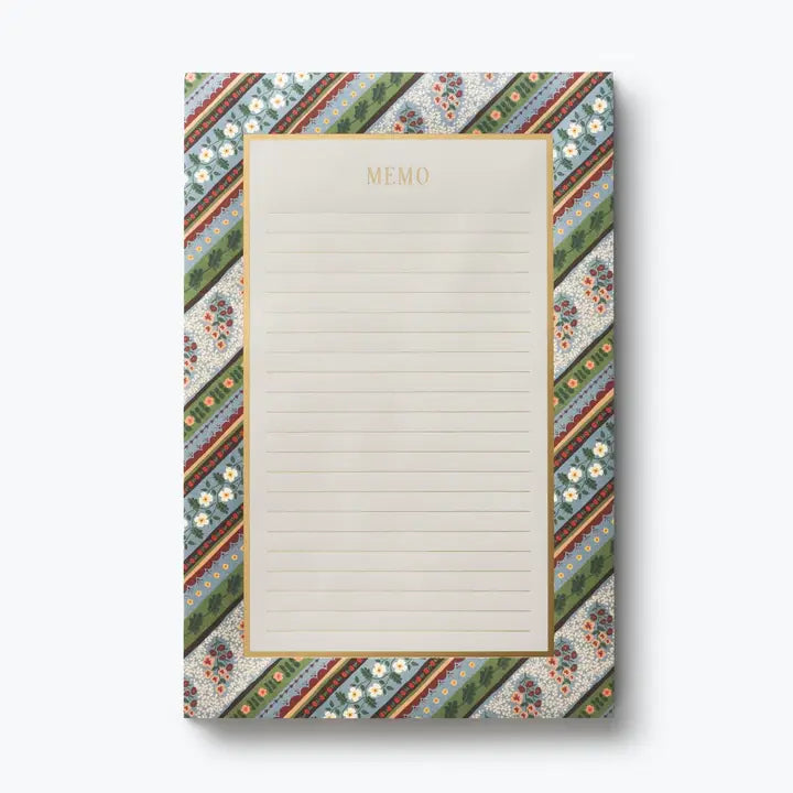 Rifle Paper Co Memo Pad - Paisley