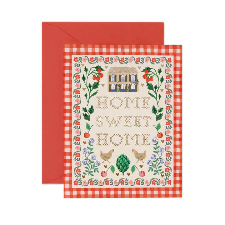 Rifle Paper Co Card - Home Sweet Home