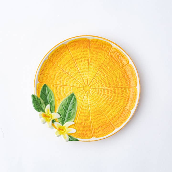 Dessert Plate - Orange