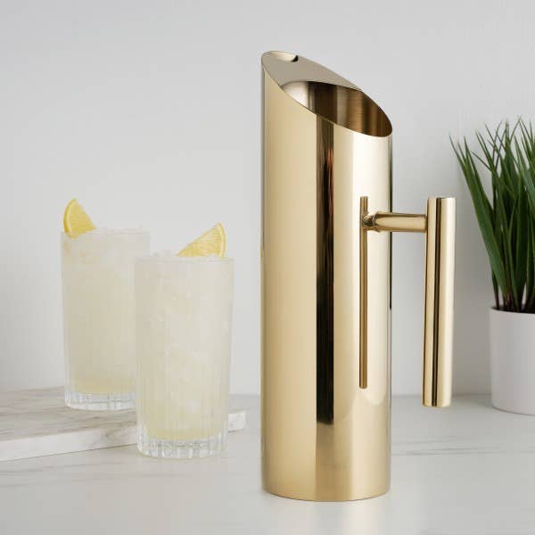 Belmont Modern Gold Pitcher