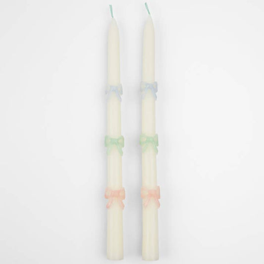 Multi Bow Taper Candles