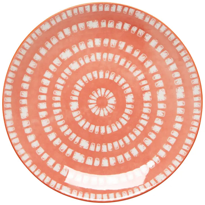 Stamped Appetizer Plate - Ammonite