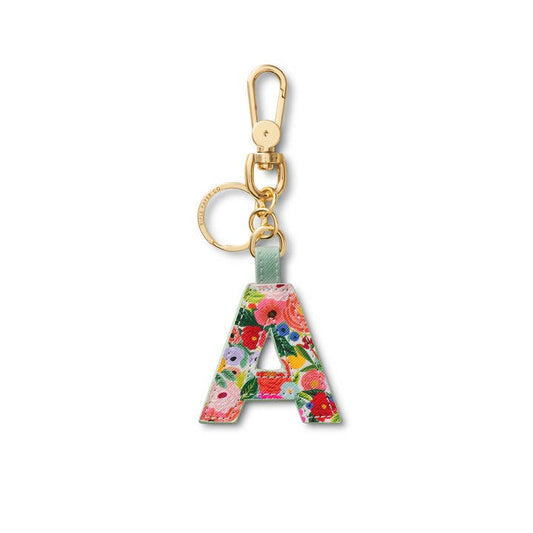 Rifle Paper Co Monogram Key Ring - Garden Party