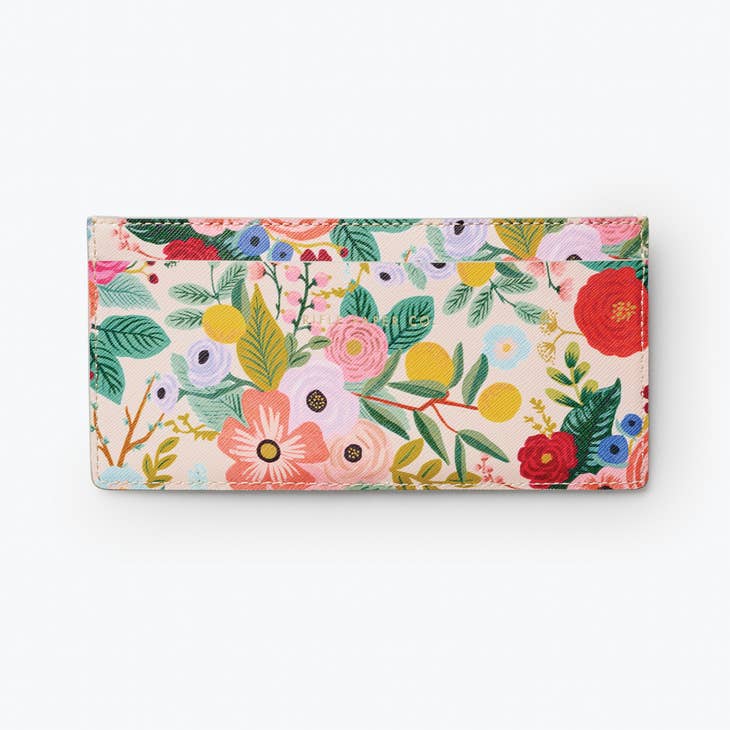 Rifle Paper Co Slim Card Wallet - Garden Party