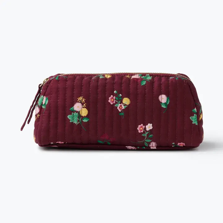 Rifle Paper Co Quilted Small Cosmetic Pouch - Ditsy Dahlia