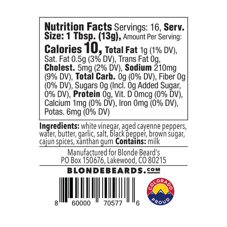 Black Magic Buffalo Sauce