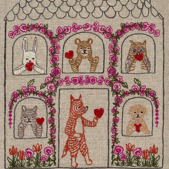 Tea Towel - Home Is Where the Heart Is