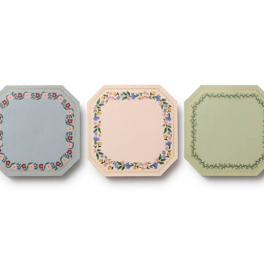 Rifle Paper Co Mini Notepad Trio - Gemma