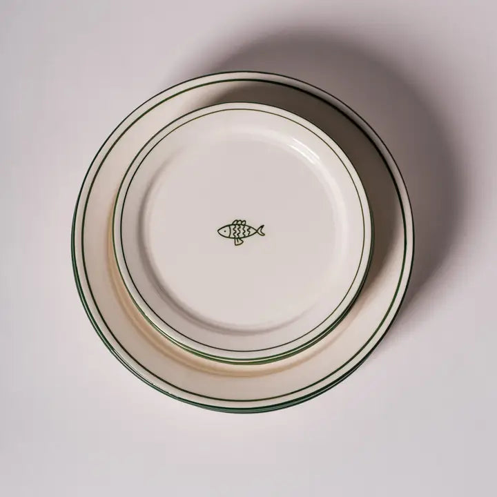 Melrose Icon Dinner Plate - Fish