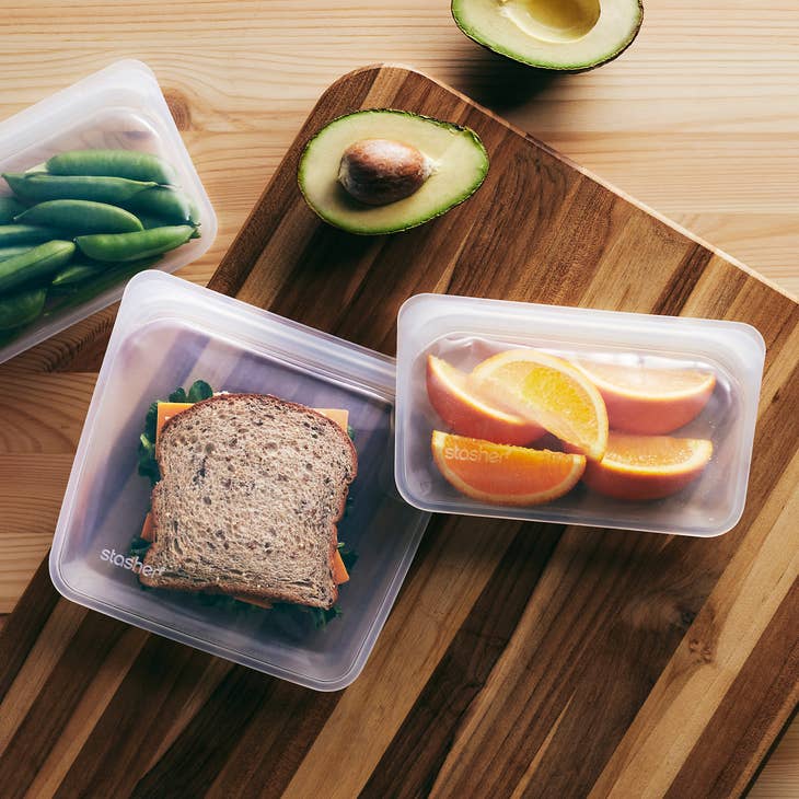 Stasher Sandwich and Snack Bundle - Clear