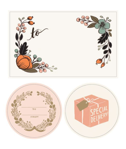 Botanicals Labels & Stickers