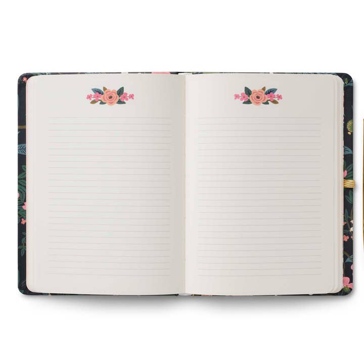 Rifle Paper Co Journal with Pen - Peacock