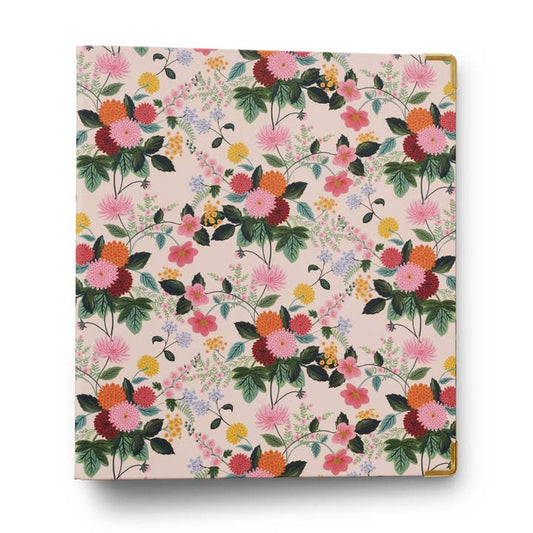 Rifle Paper Co Classic Binder - Dahlia