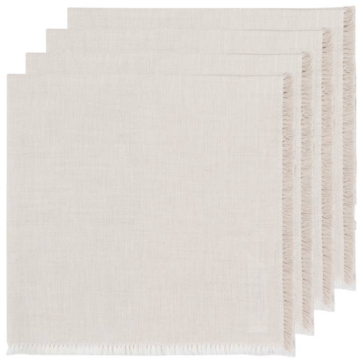 Napkin Set - Dove Gray Chambray
