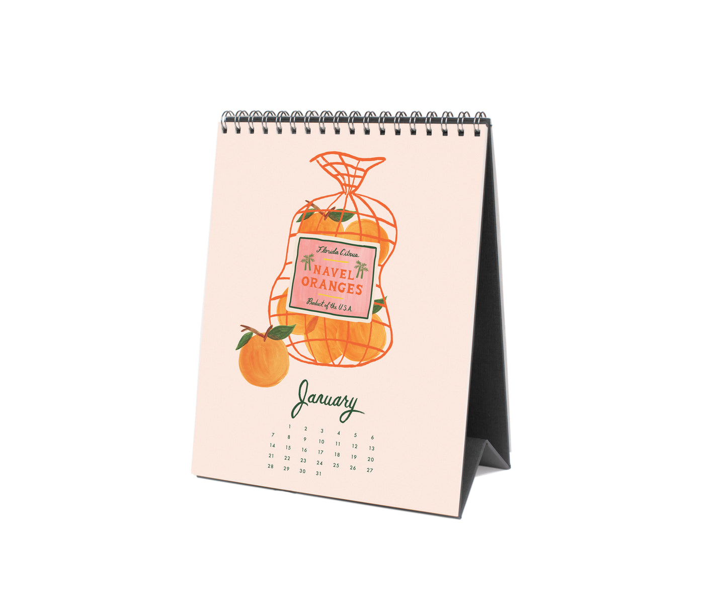 Rifle Paper Co 2024 Desk Calendar - Fruit Stand