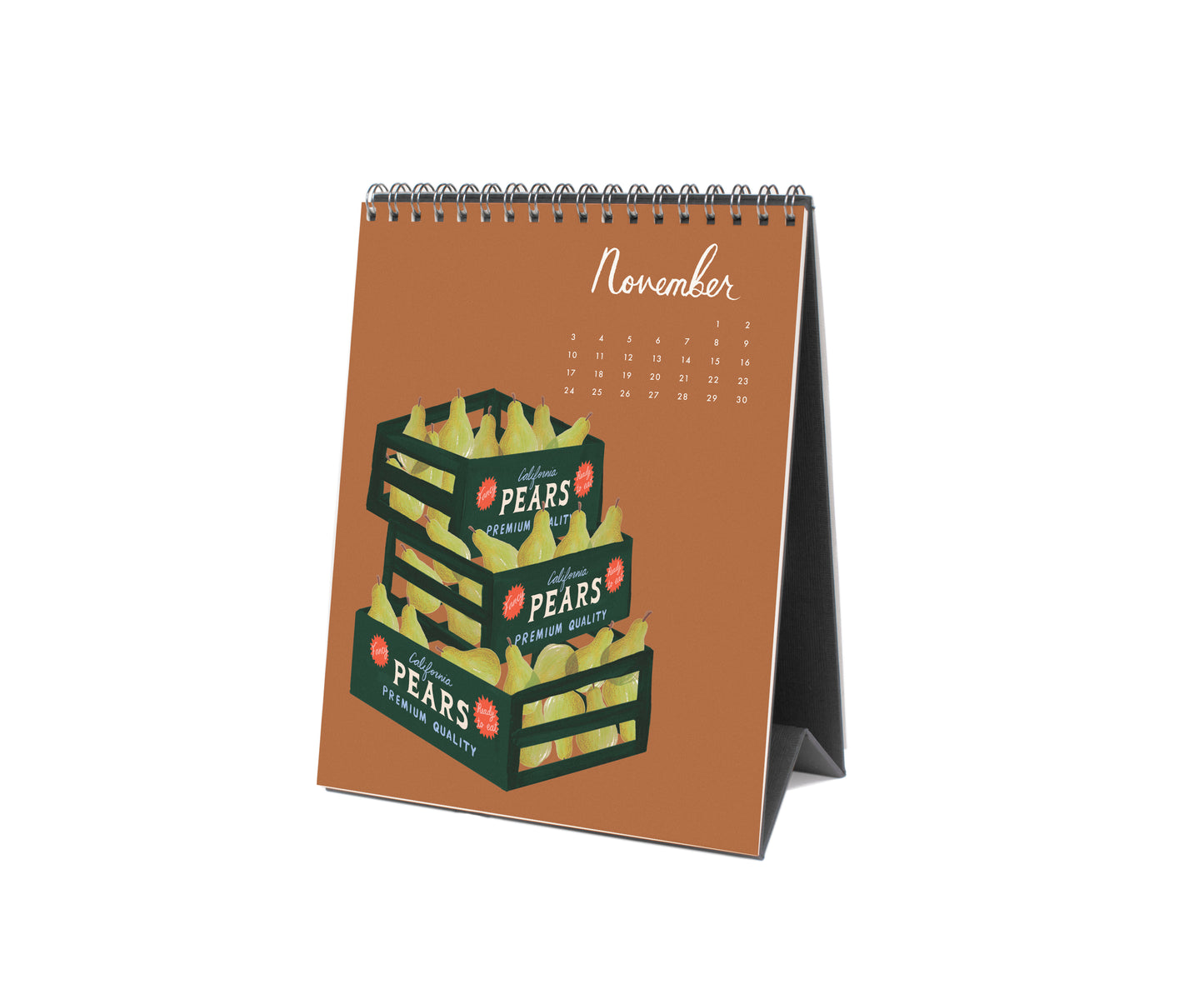 Rifle Paper Co 2024 Desk Calendar - Fruit Stand