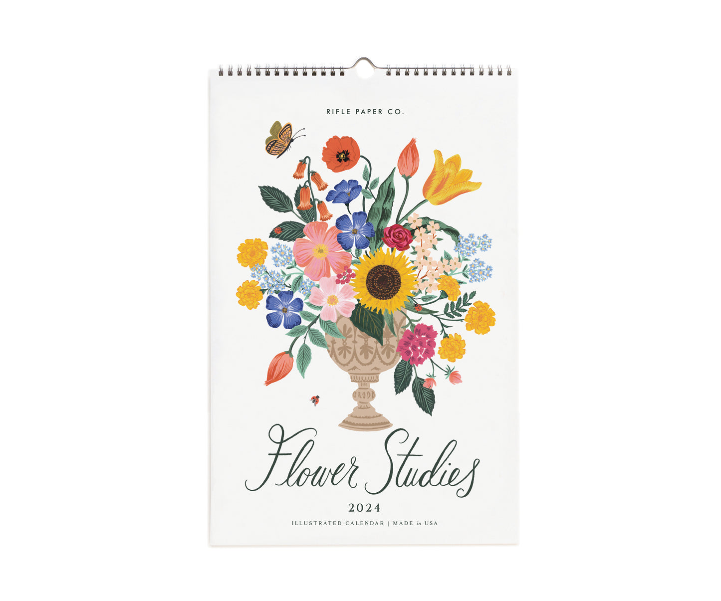 Rifle Paper Co 2024 Wall Calendar - Flower Studies