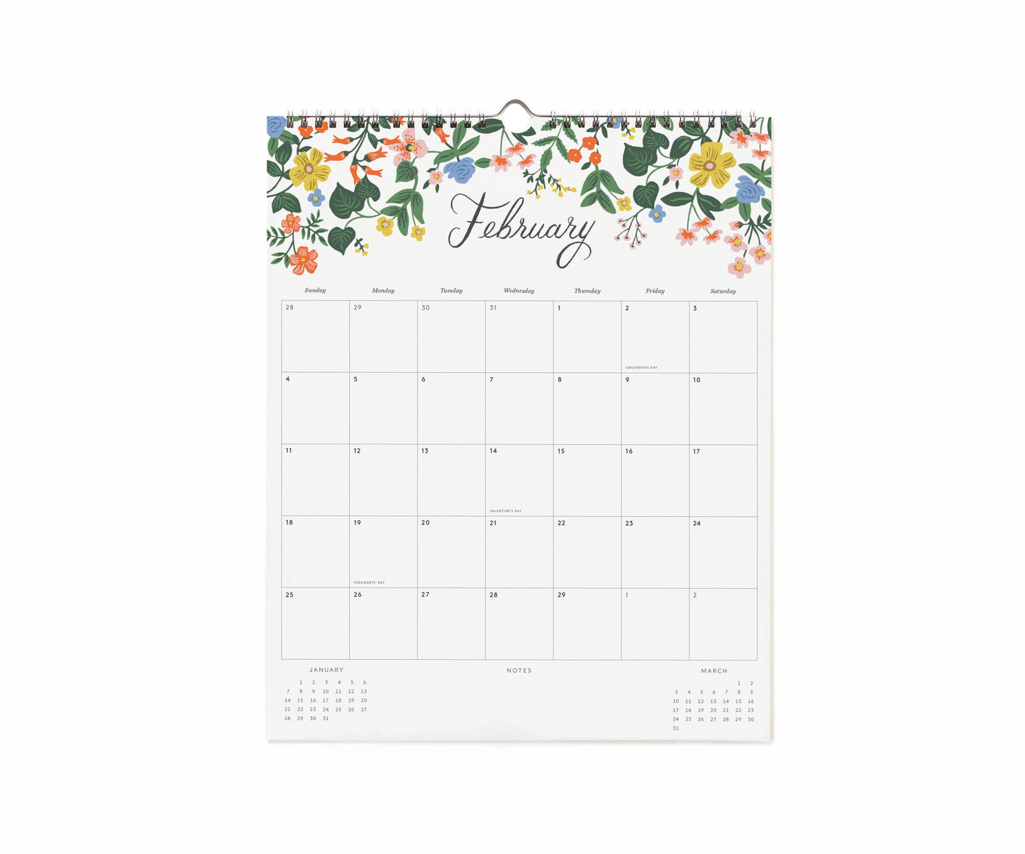 Rifle Paper Co 2024 Appointment Calendar - Peacock