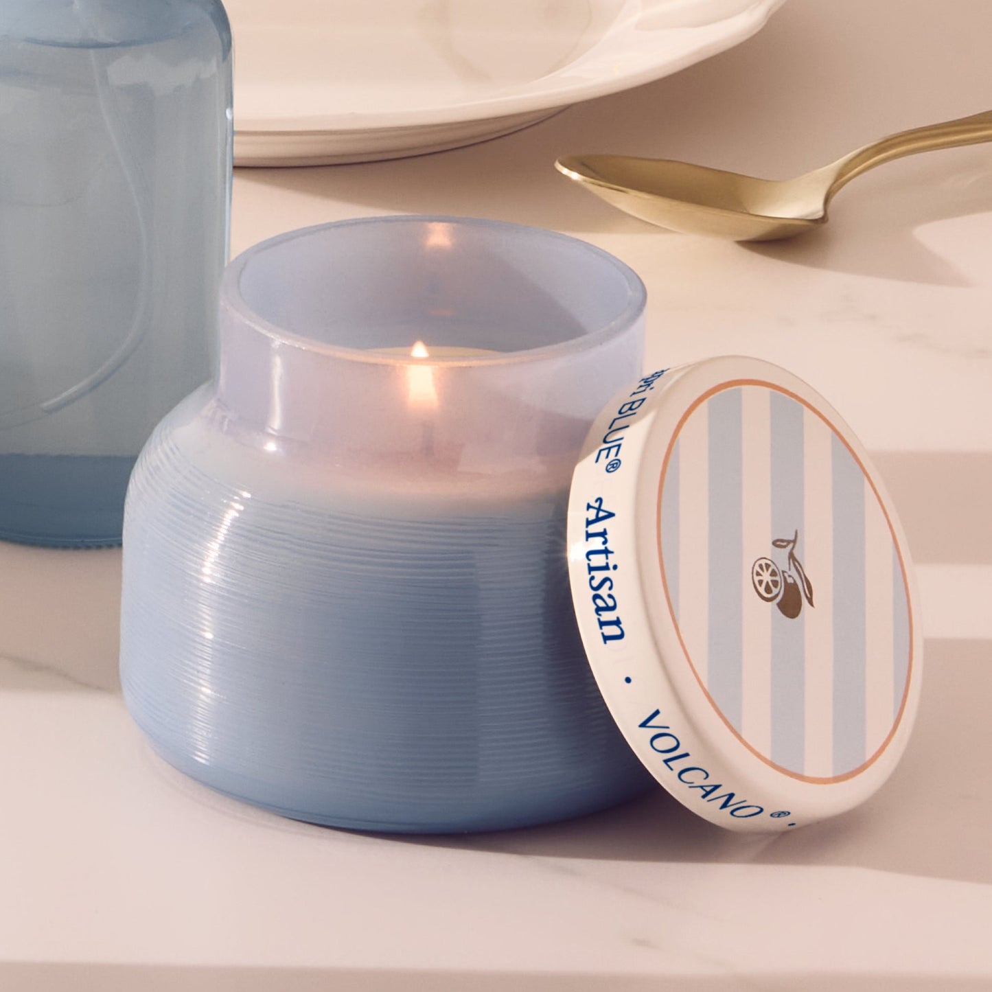 Capri Blue Volcano Petite Candle - Caffè Capri
