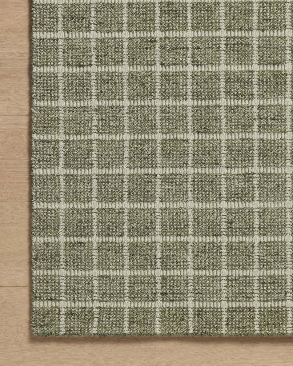 Amber Lewis x Loloi Cedar Rug - Olive Ivory