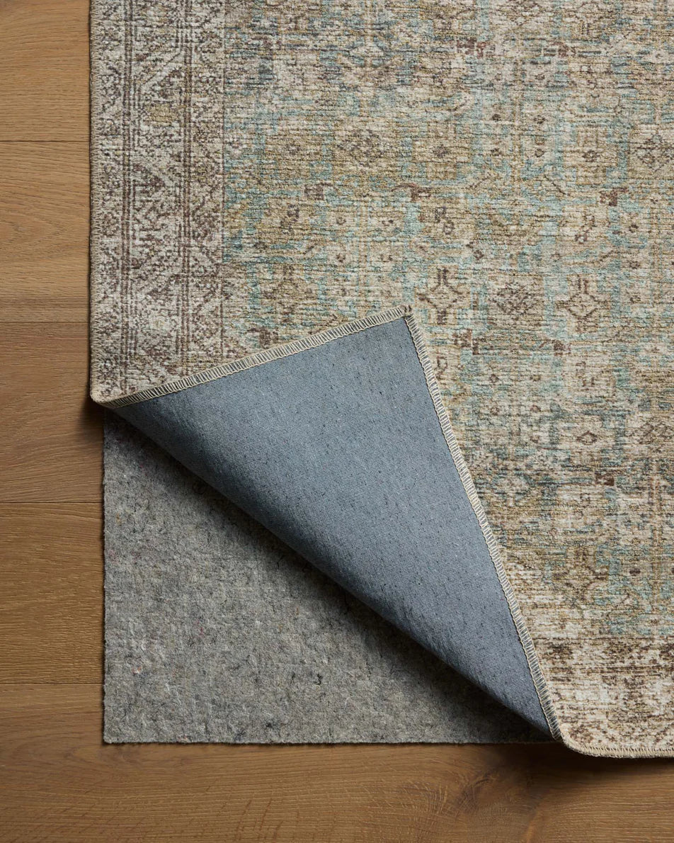 Amber Lewis x Loloi Cambria Rug - Aqua Natural