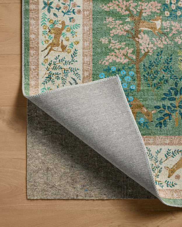 Rifle Paper Co x Loloi Canopy Rug - Woodland Sage