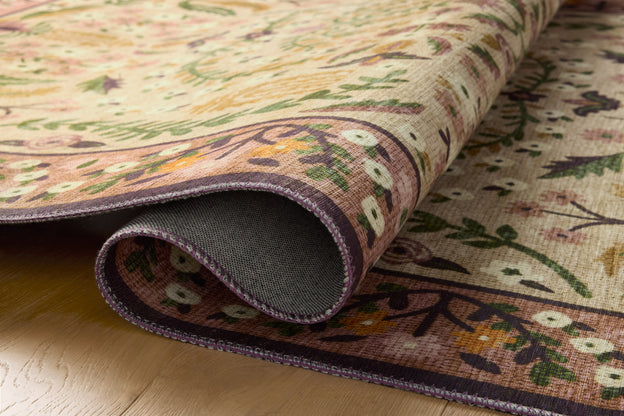 Rifle Paper Co x Loloi Canopy Rug - Edie Aubergine