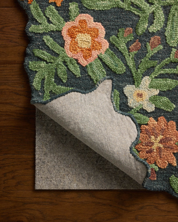 Rifle Paper Co x Loloi Edith Rug - Navy