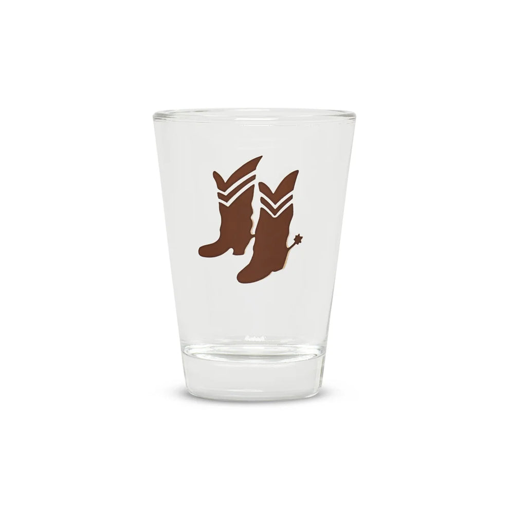 Cowboy Boots Shot Glass