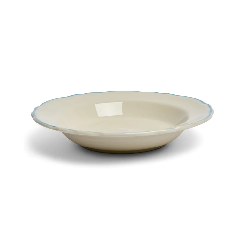 Skyblue Scallop - Soup Bowl