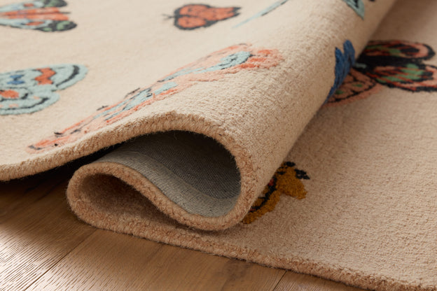 Rifle Paper Co x Loloi Highgrove Rug - Butterfly House Blush
