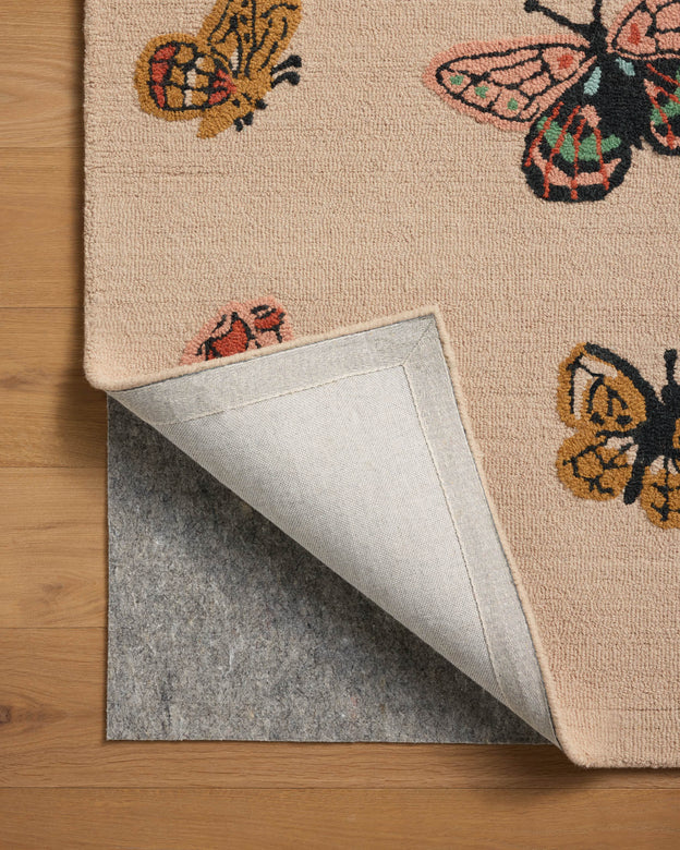Rifle Paper Co x Loloi Highgrove Rug - Butterfly House Blush
