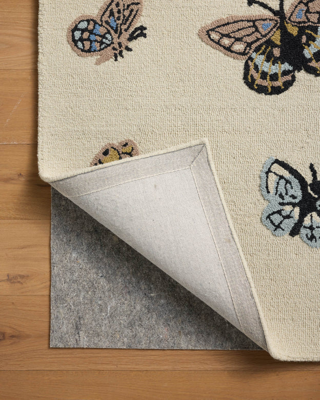 Rifle Paper Co x Loloi Highgrove Rug - Butterfly House Cream