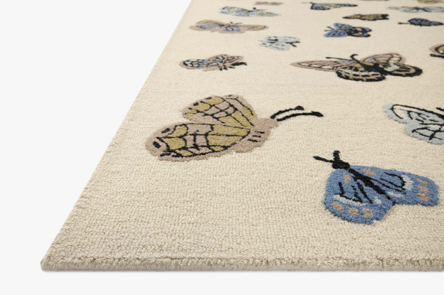 Rifle Paper Co x Loloi Highgrove Rug - Butterfly House Cream
