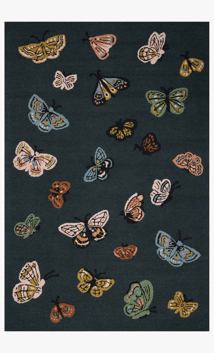 Rifle Paper Co x Loloi Highgrove Rug - Butterfly House Teal