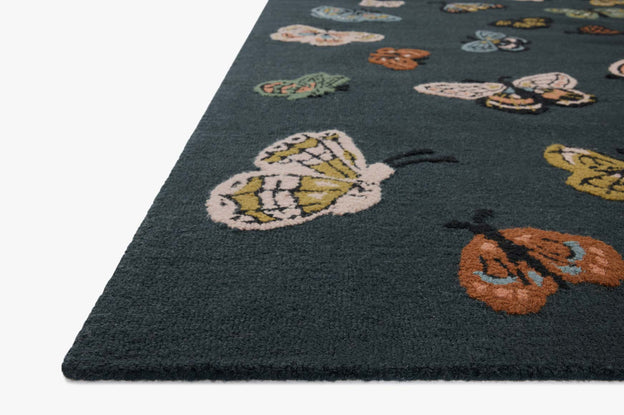 Rifle Paper Co x Loloi Highgrove Rug - Butterfly House Teal