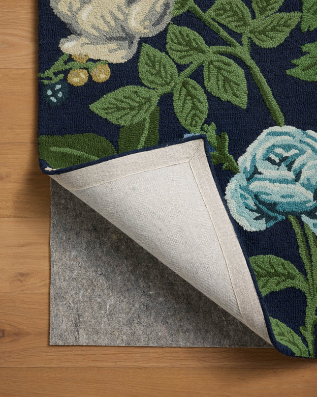 Rifle Paper Co x Loloi Highgrove Rug - Roses Navy