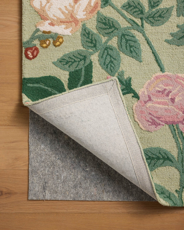 Rifle Paper Co x Loloi Highgrove Rug - Roses Mint