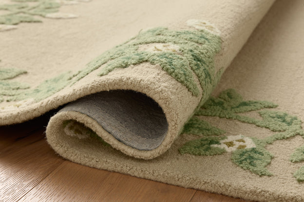 Rifle Paper Co x Loloi Highgrove Rug - Climbing Vines Cream
